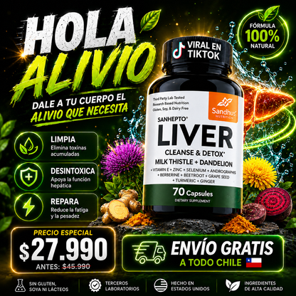Detox Hígado — Limpia, Desintoxica y Repara