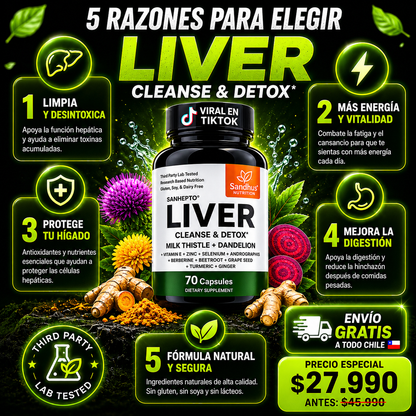 Detox Hígado — Limpia, Desintoxica y Repara
