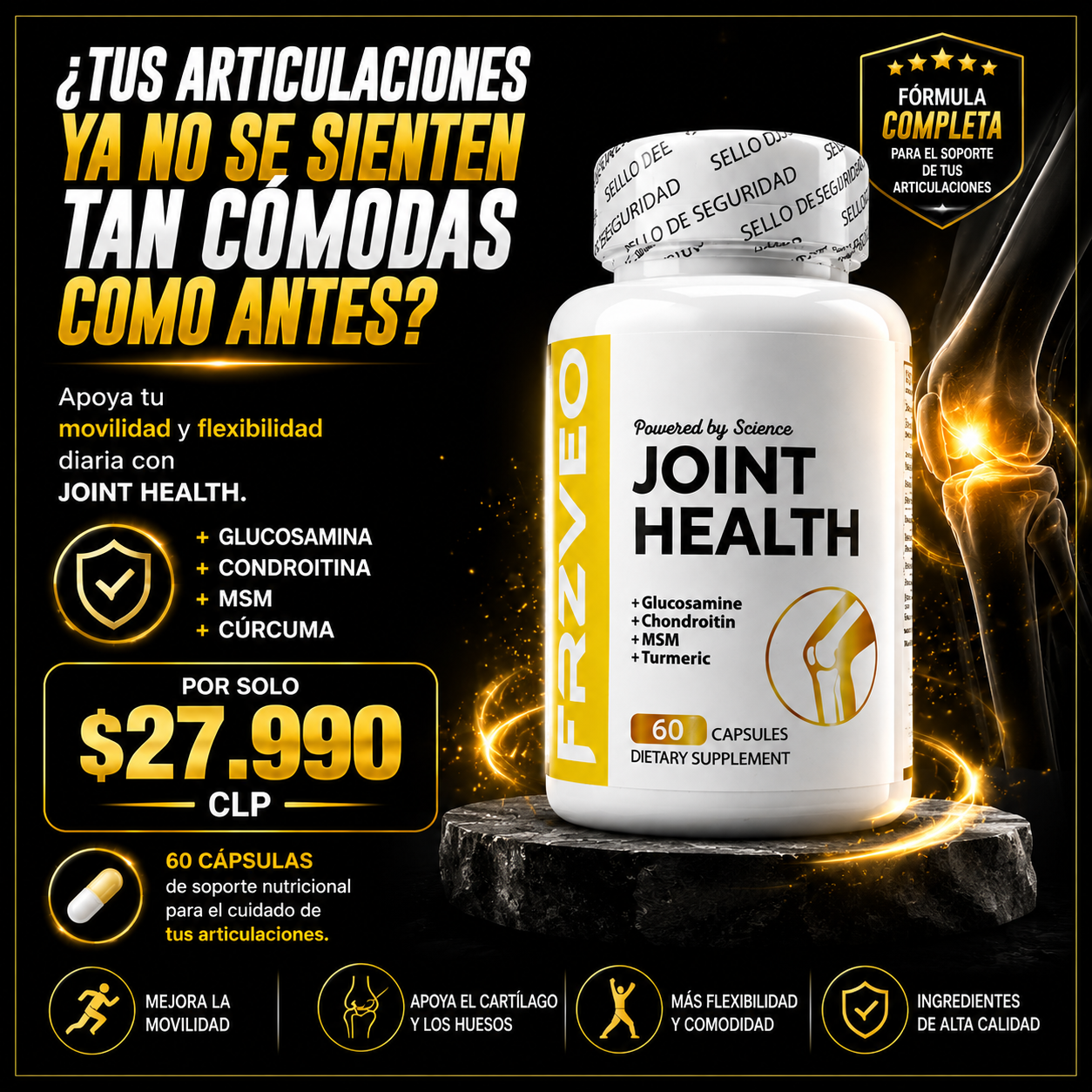 JOINT HEALTH | Apoyo diario para tus articulaciones