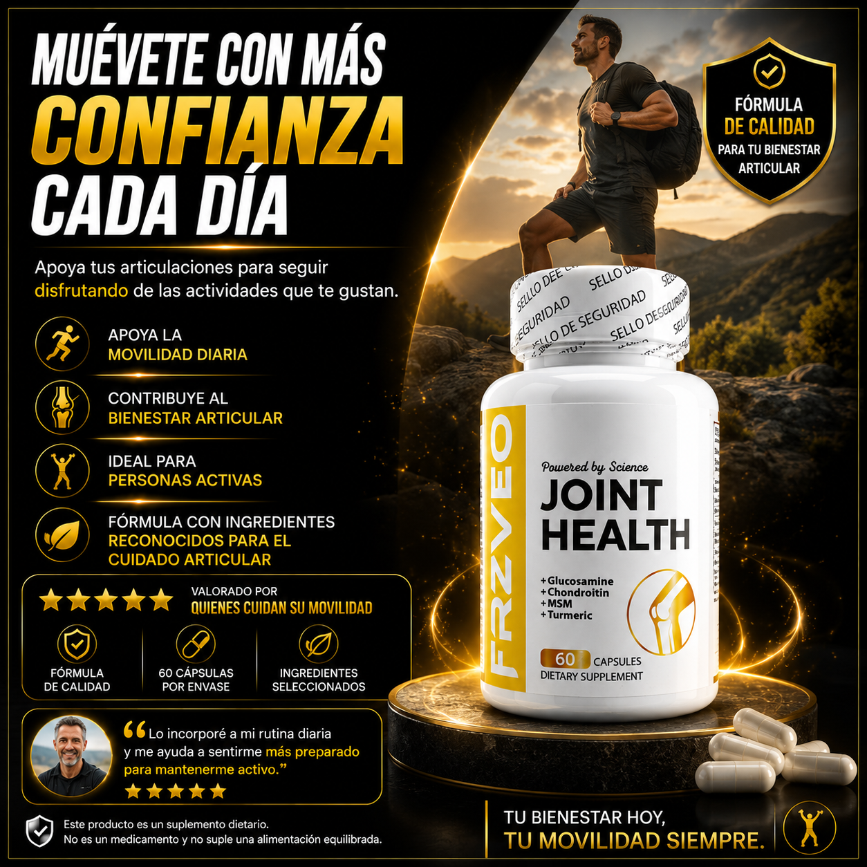 JOINT HEALTH | Apoyo diario para tus articulaciones