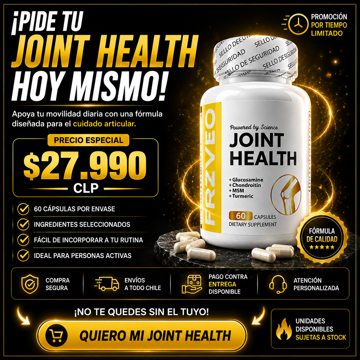 JOINT HEALTH | Apoyo diario para tus articulaciones