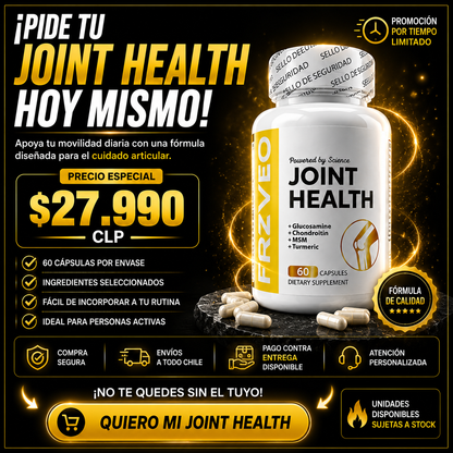 JOINT HEALTH | Apoyo diario para tus articulaciones