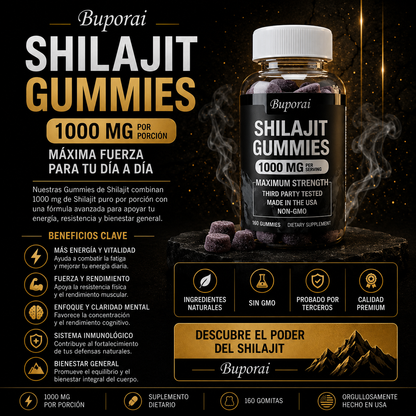 Shilajit | Más Energía, Menos Estrés